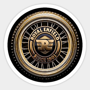 Royal Enfield Motorbikes Sticker